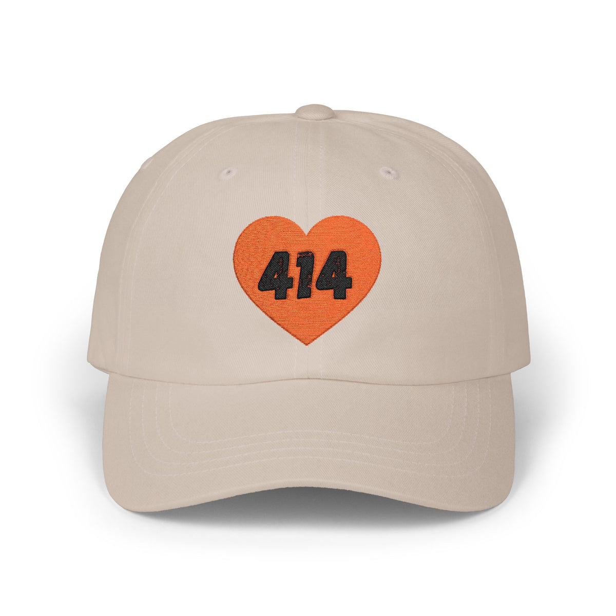 Milwaukee 414 Heart Baseball Hat