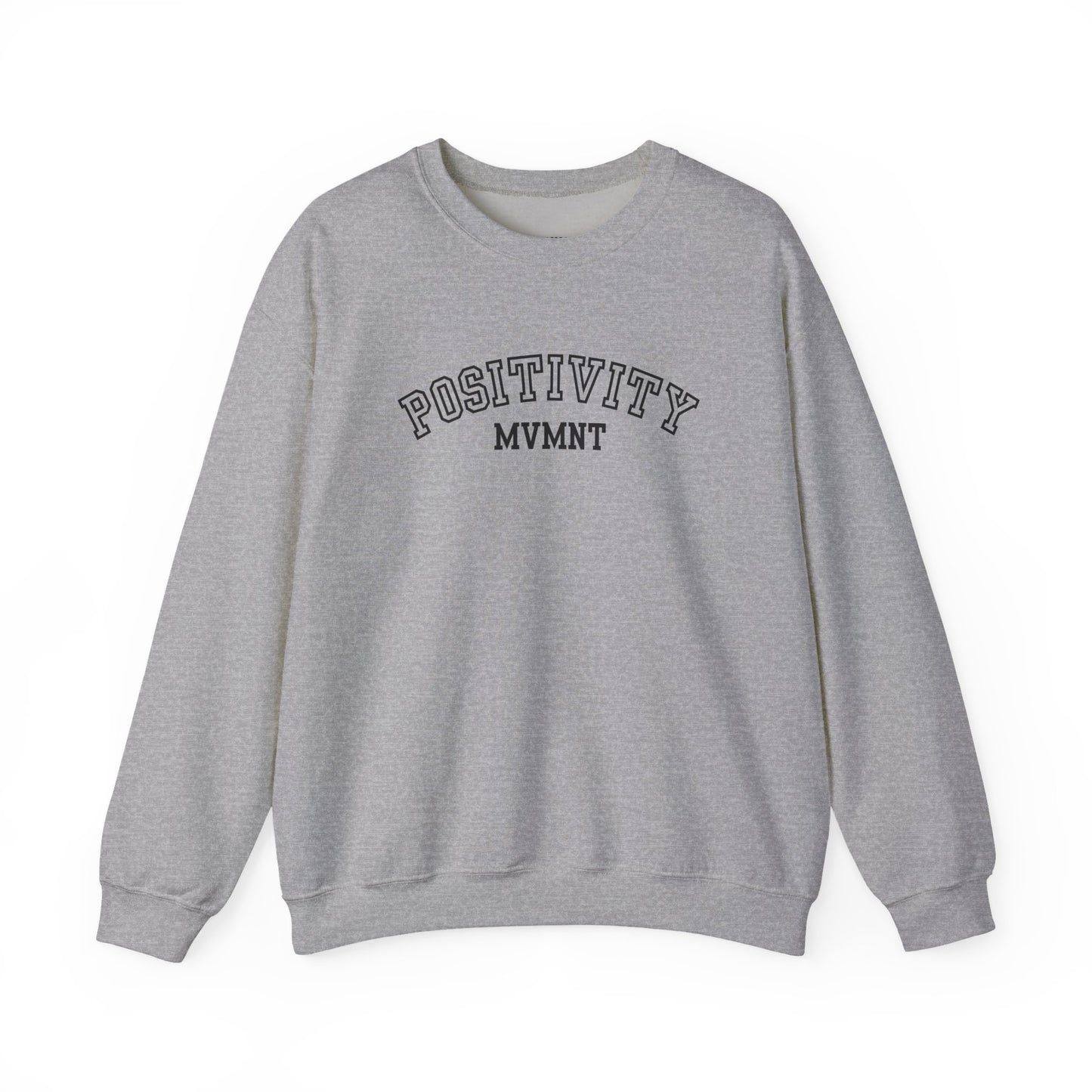 Positivity Mvmnt Varsity Edition Crewneck Sweatshirt